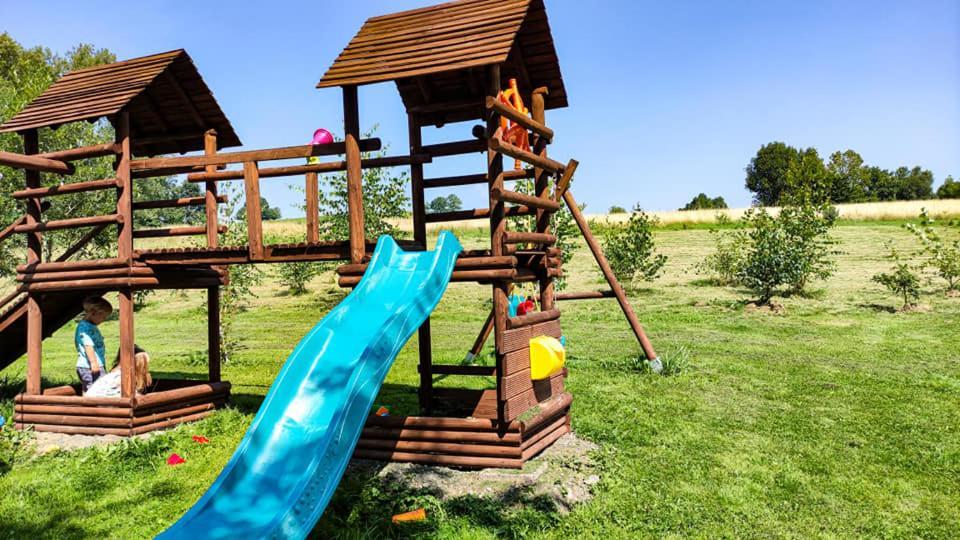 Domek W Gorach Izerskich 4 I 6 Osobowy, Agroturystyka, Zywe Zwierzeta, W Pelni Wyposazone, Plac Zabaw Dla Dzieci, Ognisko Z Kijkami I Rusztem, Ogrzewanie I Klimatyzacja, Latem Basen Mirsk Eksteriør billede