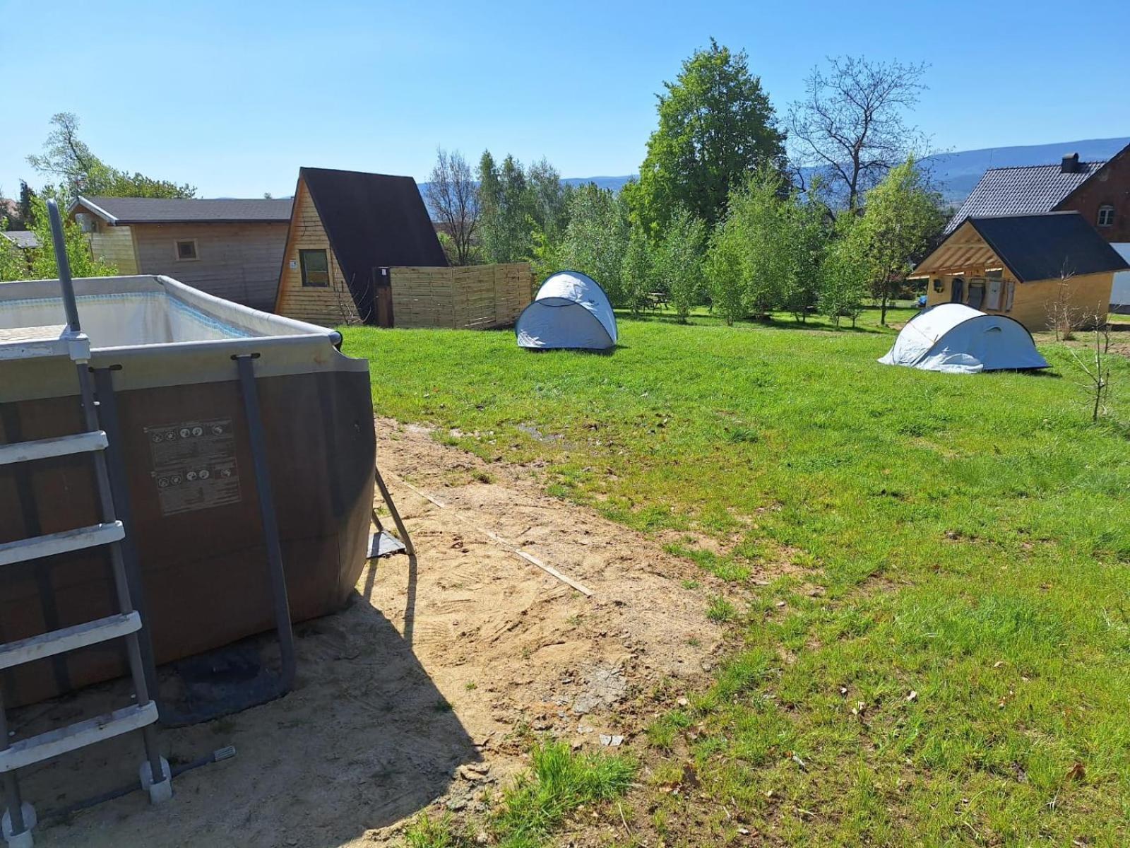 Domek W Gorach Izerskich 4 I 6 Osobowy, Agroturystyka, Zywe Zwierzeta, W Pelni Wyposazone, Plac Zabaw Dla Dzieci, Ognisko Z Kijkami I Rusztem, Ogrzewanie I Klimatyzacja, Latem Basen Mirsk Eksteriør billede